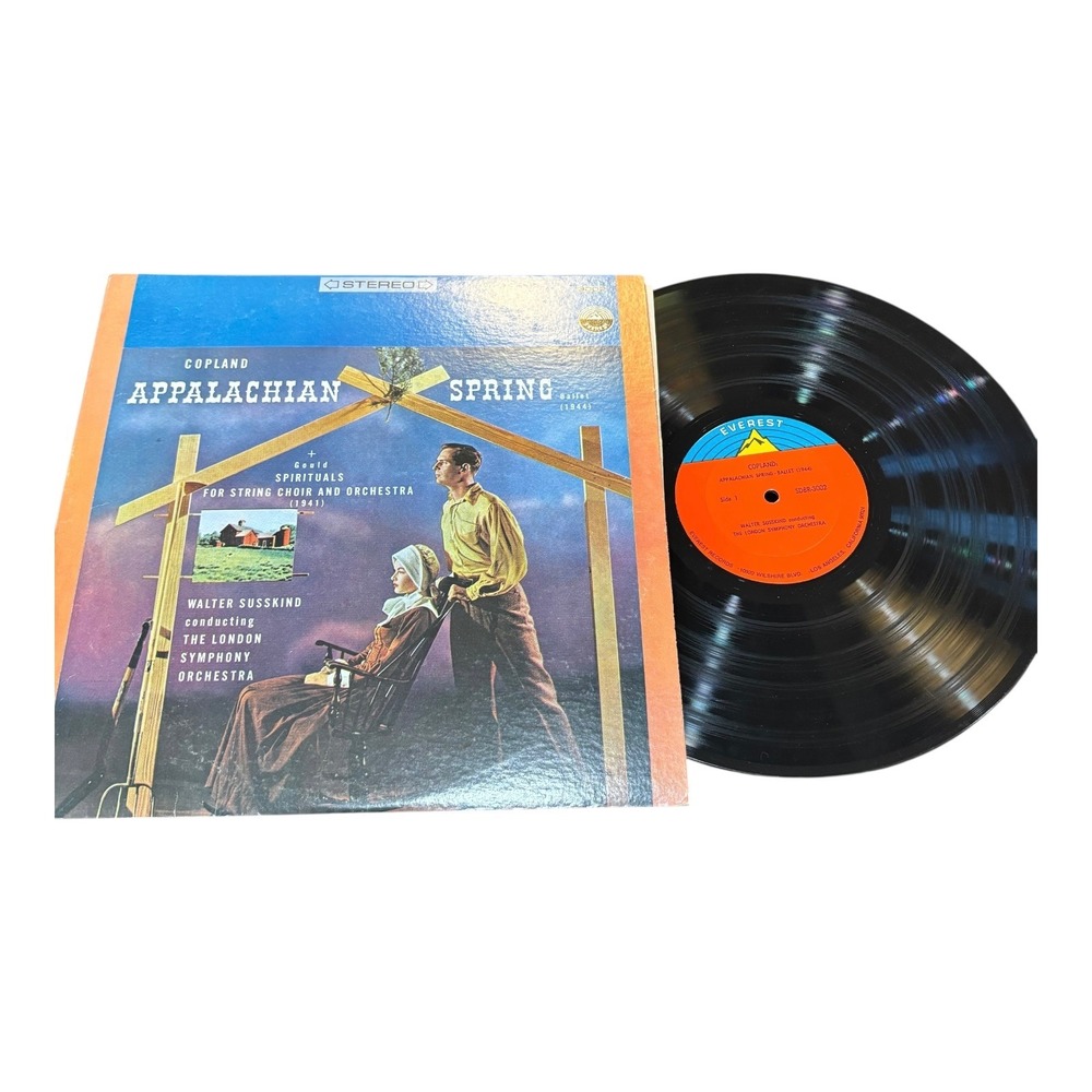Copland Appalachian Spring + Gould Spirituals London Symphony Orchestra Vinyl